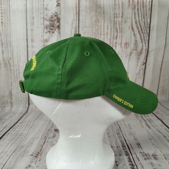 John Deere Owner's Edition Green Adjustable Adult Baseball Ball Cap Hat - Picture 6 of 10